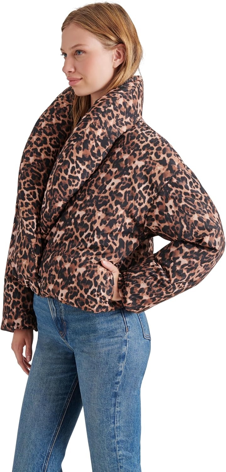 image:imageSteve Madden Womens Steve Madden Apparel Evy JacketLeopard