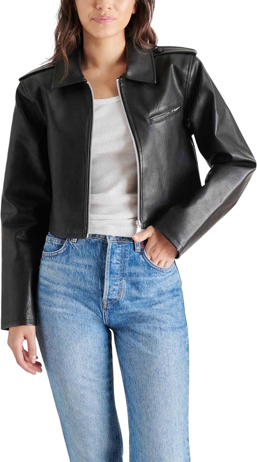 image:imageSteve Madden Womens Steve Madden Apparel Verone JacketBrown