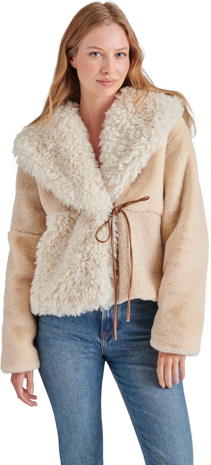 image:imageSteve Madden Womens Steve Madden Apparel Winterlyn CoatNatural