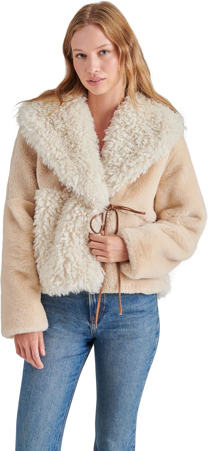 image:imageSteve Madden Womens Steve Madden Apparel Winterlyn CoatNatural
