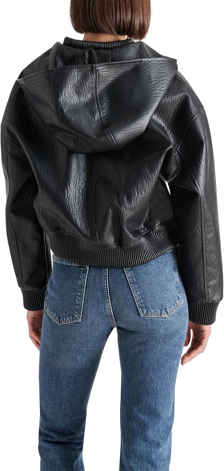 image:imageSteve Madden Womens Steve Madden Apparel Zephyra JacketBlack