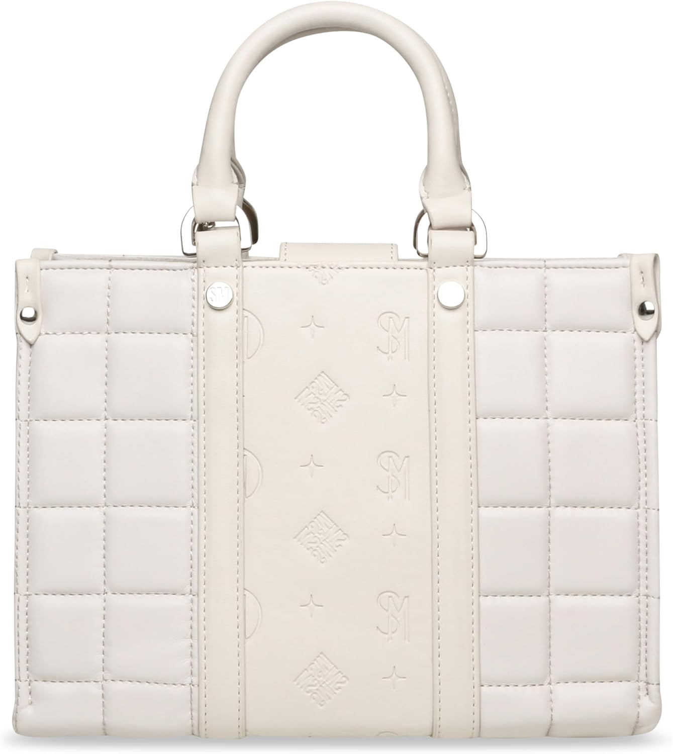 image:imageSteve Madden Womens Steve Madden Bmich Quilted Top Handle SatchelChalk