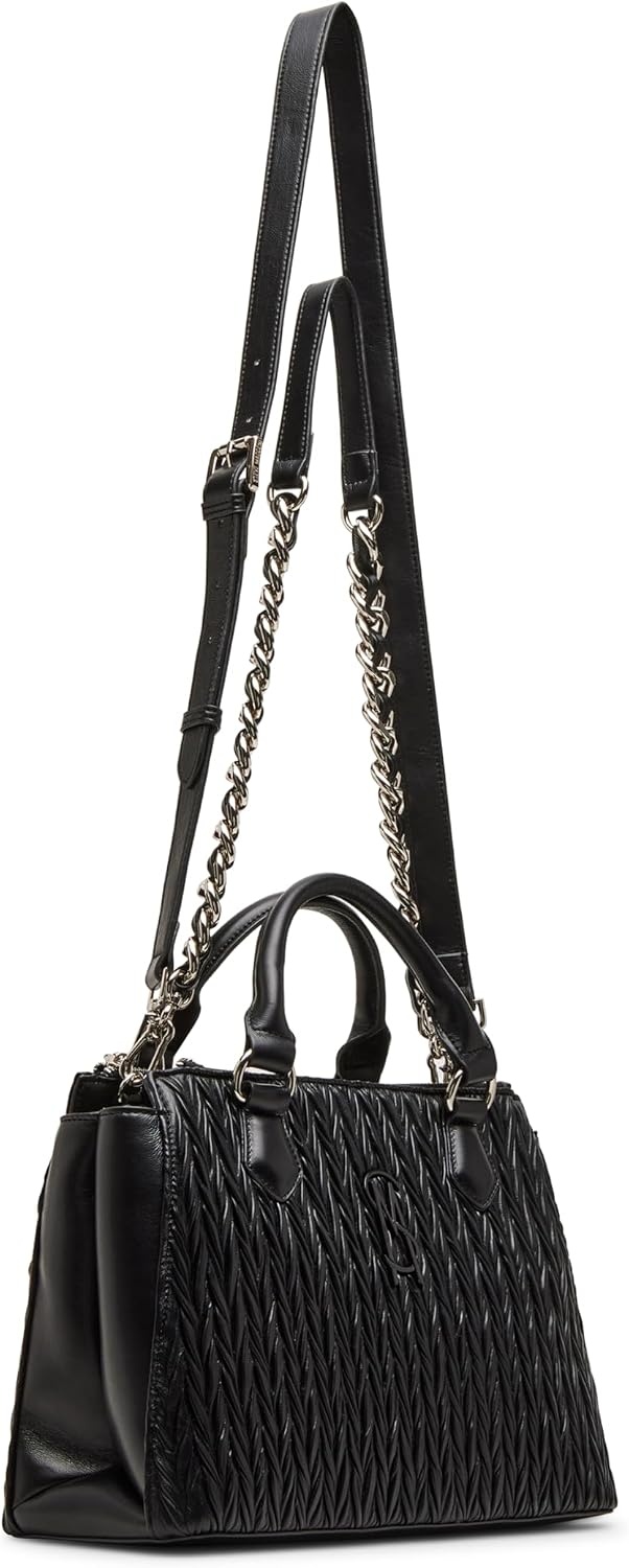 image:imageSteve Madden Womens Steve Madden Jennim Matelasse SatchelBlack