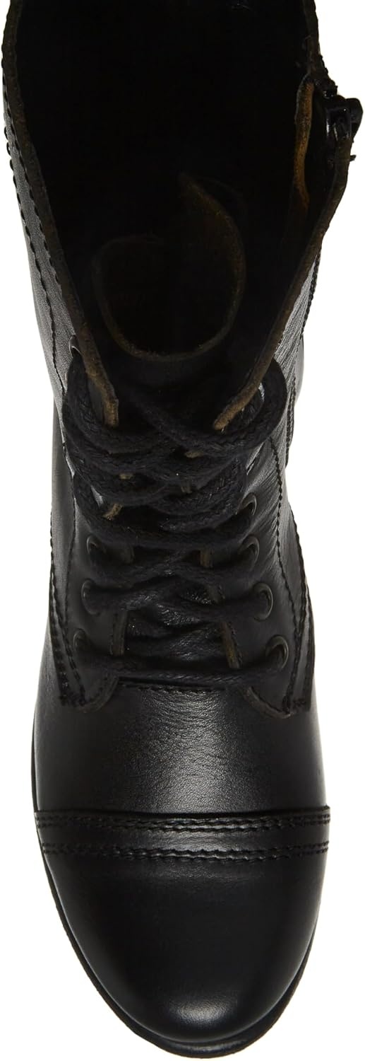 image:imageSteve Madden Womens Troopa LaceUp BootBlack Leather
