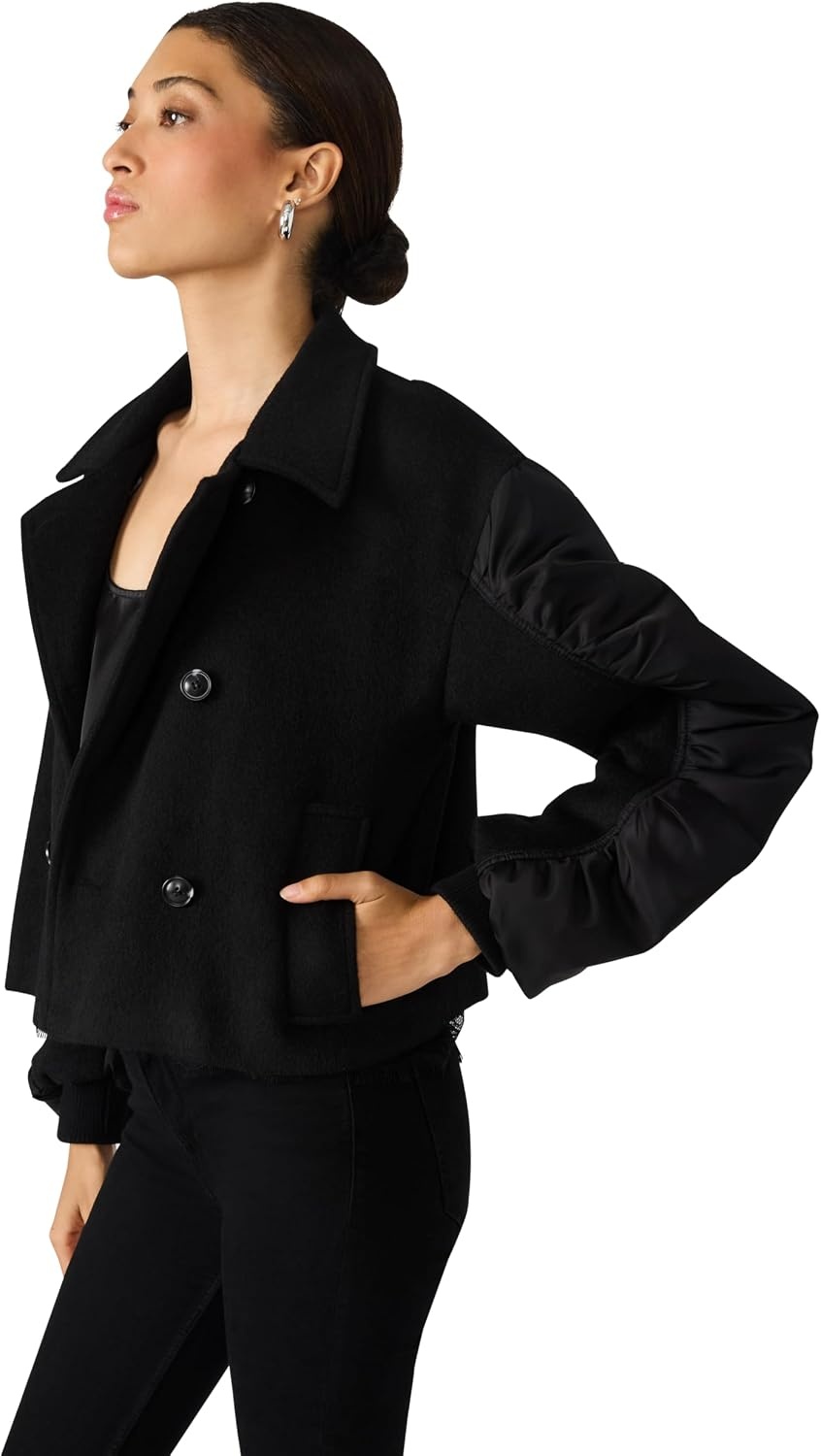 image:imageSteve Madden Womens Yvonne CoatBlack