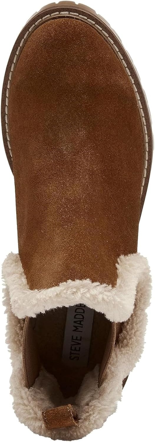 image:imageSteve Madden womens LeopoldCamel Suede Fur