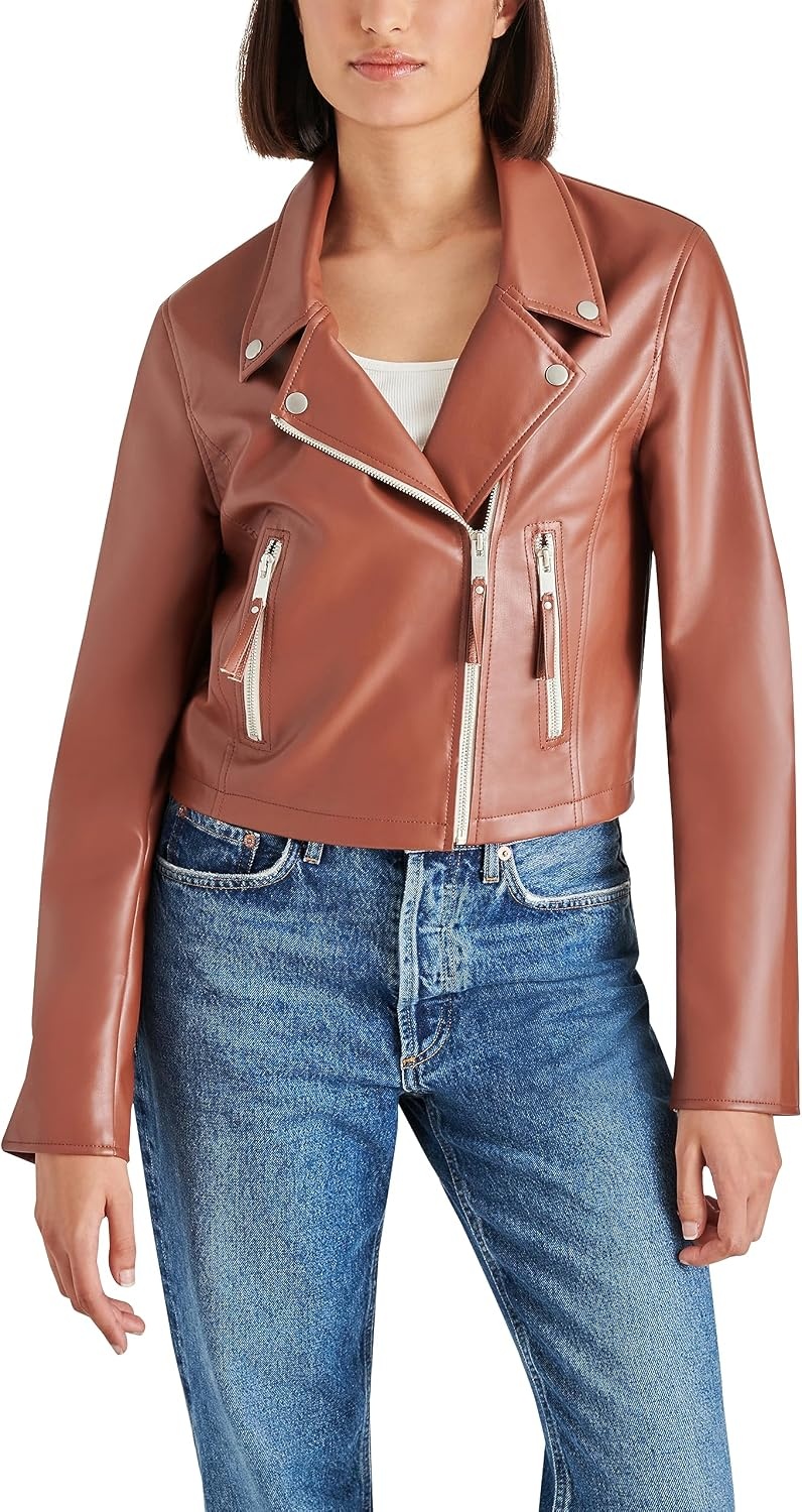 image:imageSteve Madden womens Vinka JacketCognac