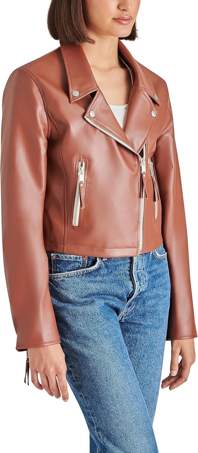 image:imageSteve Madden womens Vinka JacketCognac