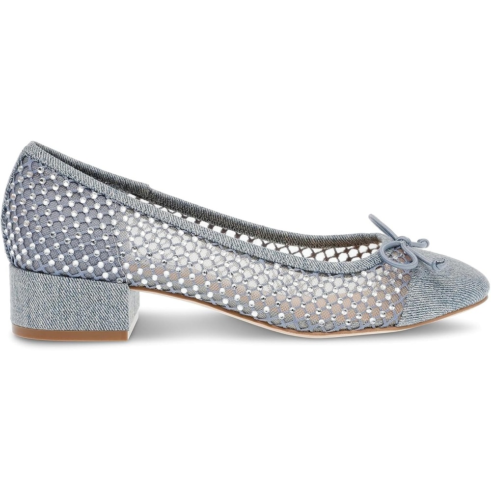 image:imageSteve Madden Womens Cherish PumpDenim Mesh