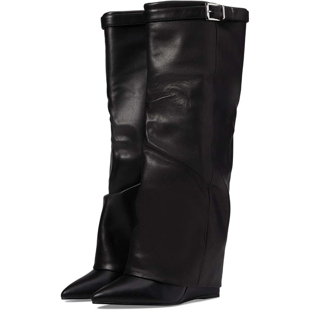 image:imageSteve Madden Womens Corenne Knee High BootBlack Leather