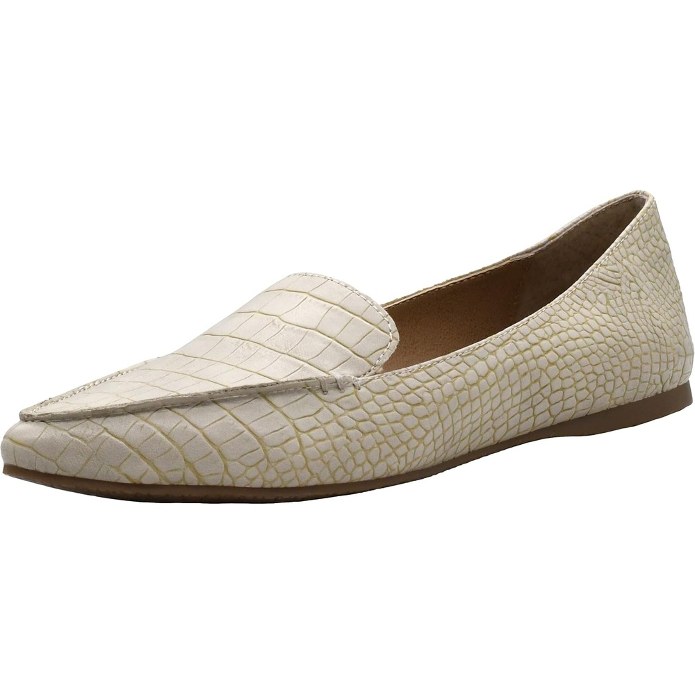 image:imageSteve Madden Womens Featherl Loafer FlatTaupe Crocodile