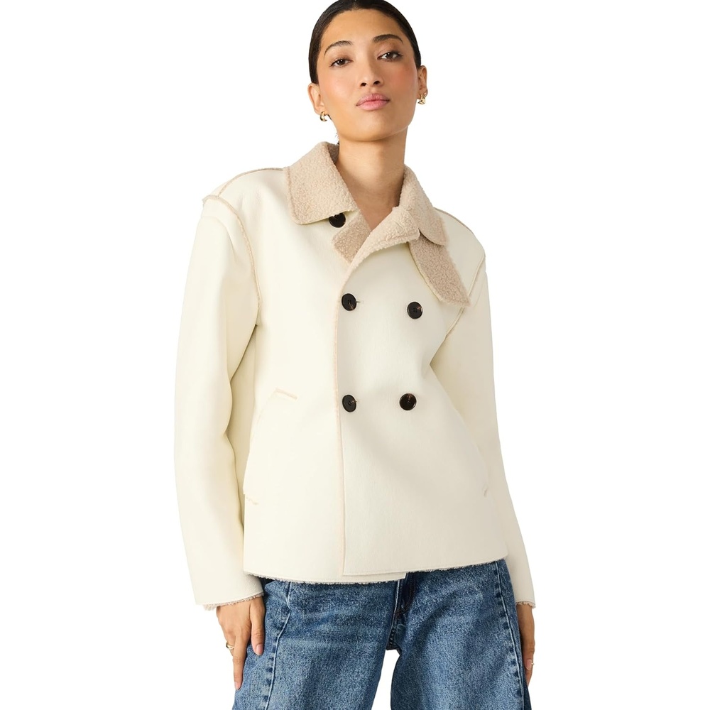 image:imageSteve Madden Womens LIV CoatCream