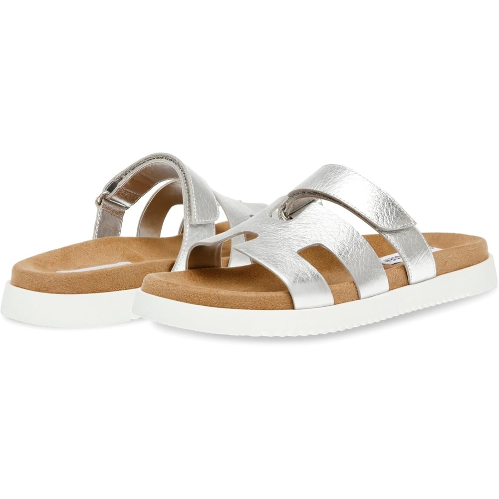 image:imageSteve Madden Womens Mayven SandalSilver Leather