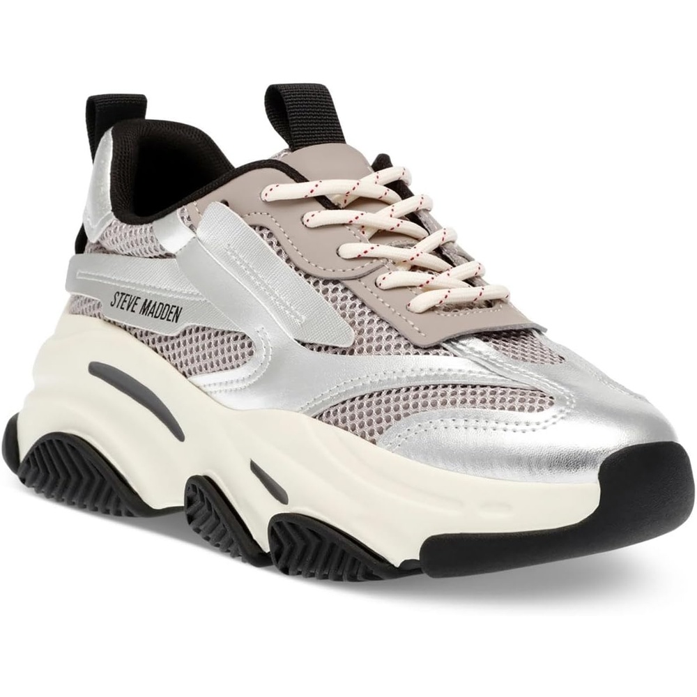 image:imageSteve Madden Womens Possession SneakerSilver Multi