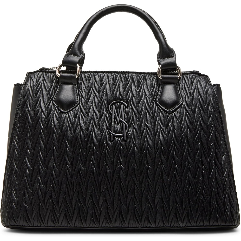 image:imageSteve Madden Womens Steve Madden Jennim Matelasse SatchelBlack