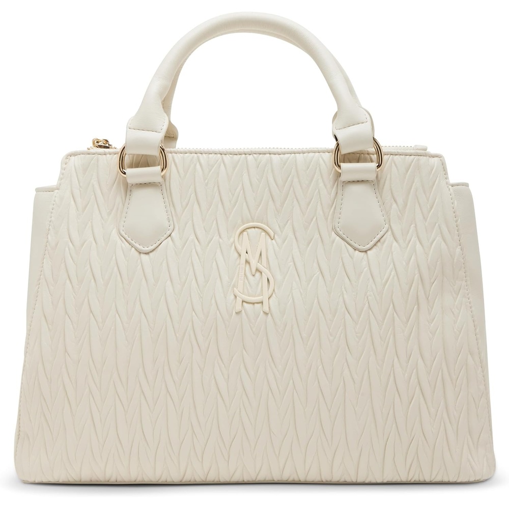 image:imageSteve Madden Womens Steve Madden Jennim Matelasse SatchelChalk