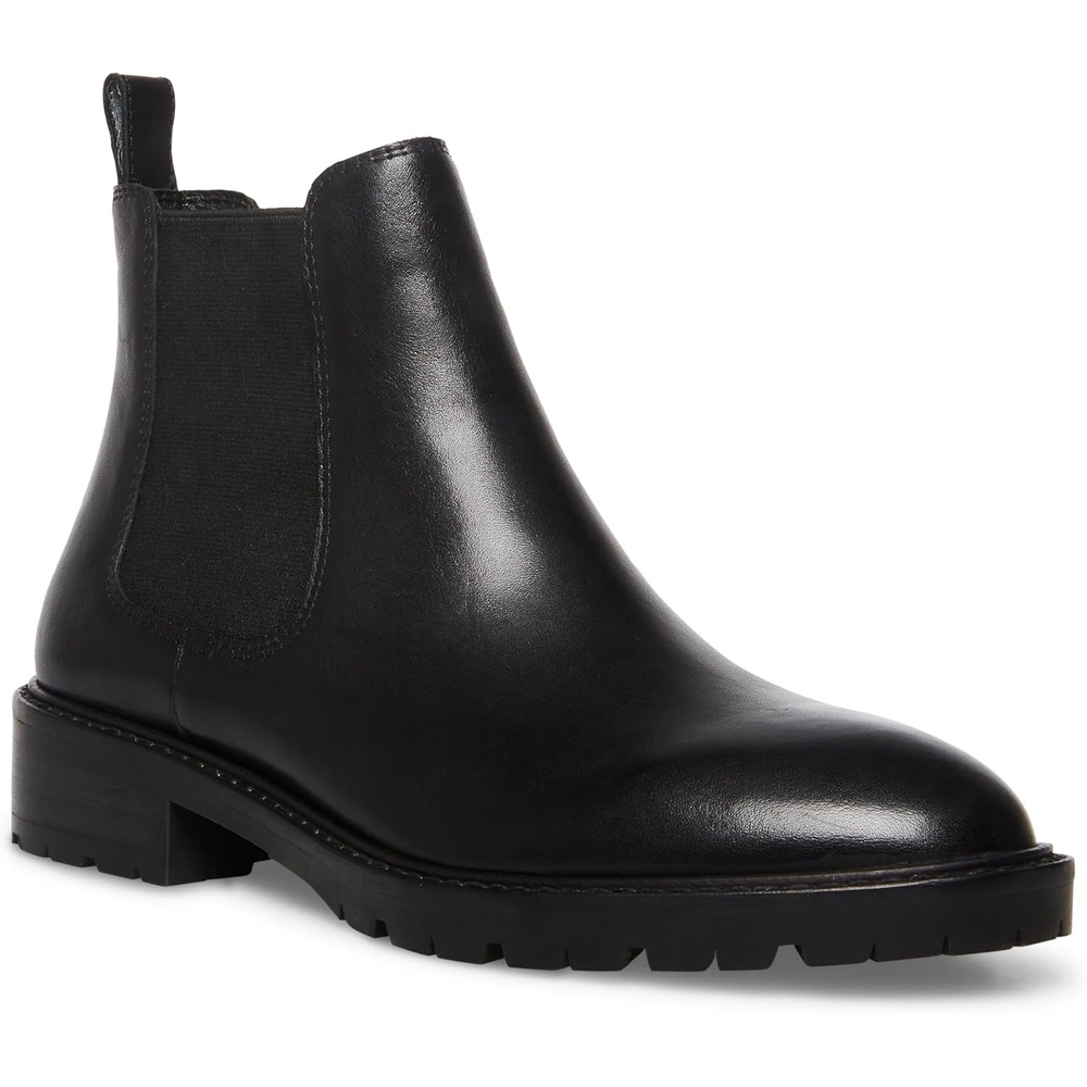 image:imageSteve Madden womens LeopoldBlack Leather