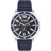 Silver/Navy Blue