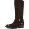 Brown Suede