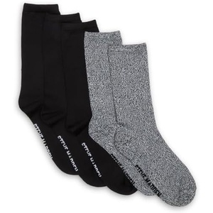 5PK SUPER SOFT CREWPARENT(Black Multi)