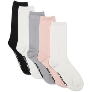5PK SUPER SOFT CREWPARENT(Ivory Multi)