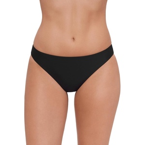Steve Madden Women’s Basic Full Coverage Hipster Swim Bottom(Raven)