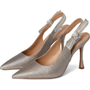 Steve Madden Women’s Bri Pump(Silver Glitter)