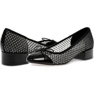 Steve Madden Women’s Cherish Pump(Black Mesh)