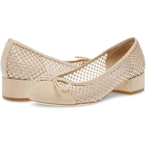 Steve Madden Women’s Cherish Pump(Tan Mesh)
