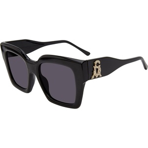 Steve Madden Women’s Davina Sunglasses(Black/Solid Smoke)