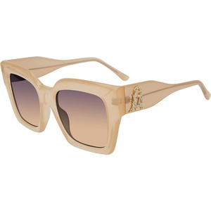 Steve Madden Women’s Davina Sunglasses(Milky Tan/Smoke Gradient)