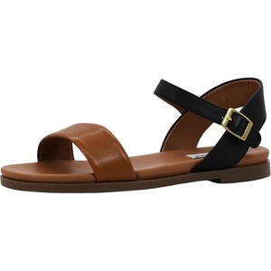 Steve Madden Women’s Dina(Black/Tan)