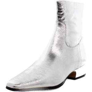 Steve Madden Women’s Dusty(Silver Leather)