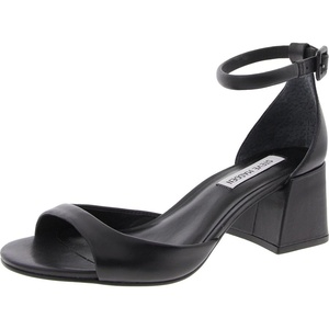 Steve Madden Women’s Ella(Black Leather)