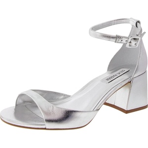 Steve Madden Women’s Ella(Silver Leather)