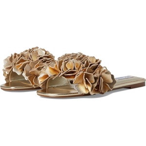 Steve Madden Women’s Flo(Gold Leather)
