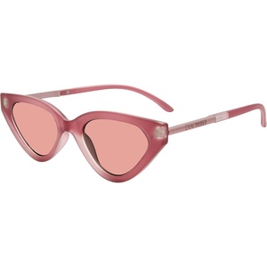 Steve Madden Women’s Kamie Sunglasses(Pink Print/Gold/Solid Smoke)