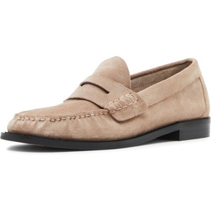 Steve Madden Women’s Kingston Loafer(Taupe Suede)