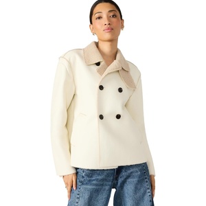 Steve Madden Women’s LIV Coat(Cream)