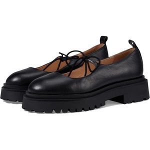 Steve Madden Women’s Landon(Black Leather)