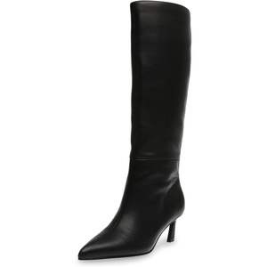 Steve Madden Women’s Lavan(Black Leather)
