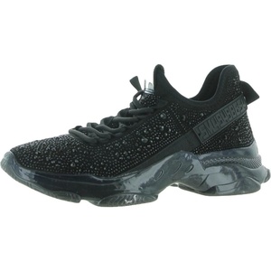 Steve Madden Women’s Maxima Sneaker(Black)