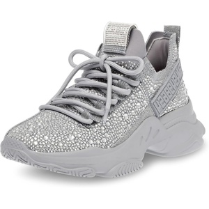 Steve Madden Women’s Maxima Sneaker(Denim Rhinestone)