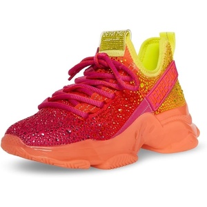 Steve Madden Women’s Maxima Sneaker(Fuchsia Ombre)