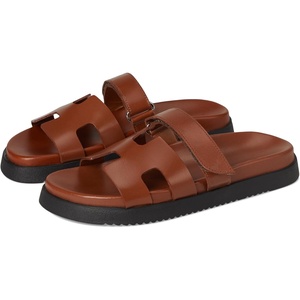 Steve Madden Women’s Mayven Sandal(Camel Leather)