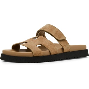 Steve Madden Women’s Mayven Sandal(Tan Nubuck)
