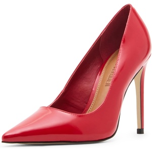 Steve Madden Women’s Noir Pump(Red Leather)