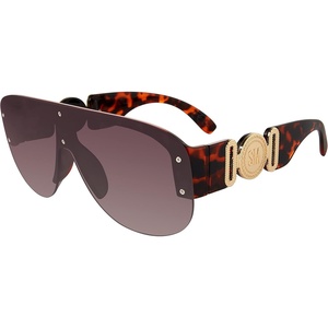 Steve Madden Women’s Partix Sunglasses(Dark Tortoise/Smoke Gradient)
