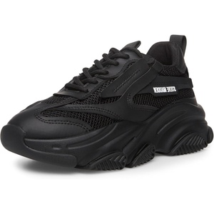 Steve Madden Women’s Possession Sneaker(Black)