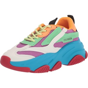 Steve Madden Women’s Possession Sneaker(Blue Multi)